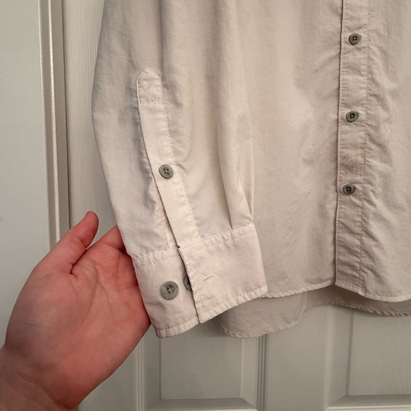 Columbia Cream Button-Up Shirt - Picture 4 of 8